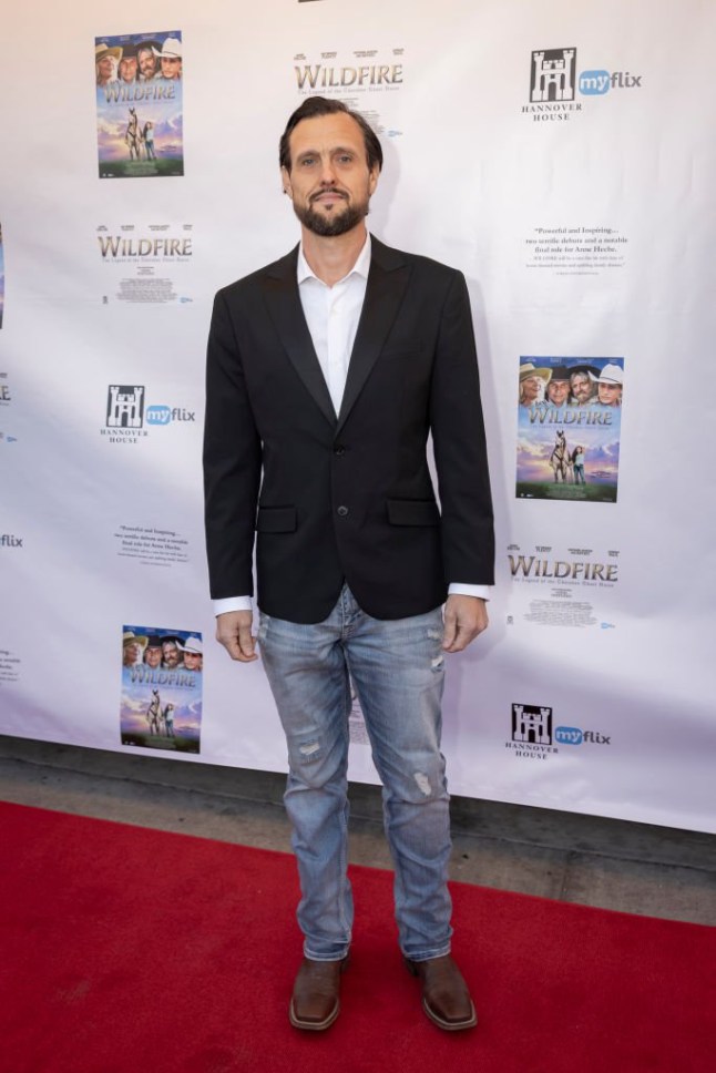 FORT WORTH, TEXAS - NOVEMBER 02: Samuel French attends the ???Wildfire: The Legend Of The Cherokee Ghost Horse