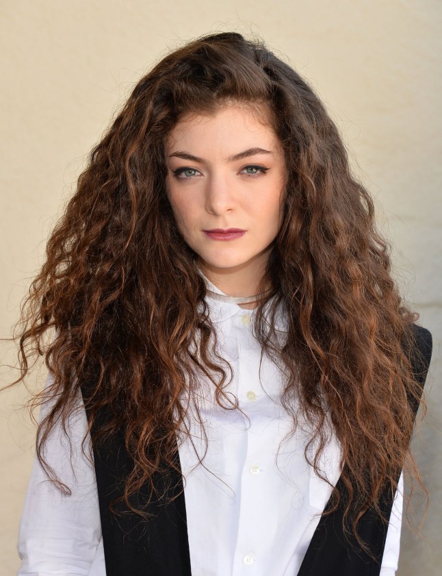 HOLLYWOOD, CA - SEPTEMBER 25: Singer/songwriter Lorde poses before performing on the ALT 98.7 Penthouse stage at The Historic Hollywood Tower on September 25, 2013 in Hollywood, California. (Photo by Amanda Edwards/WireImage)