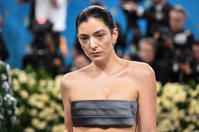 Lorde at The 2025 Met Gala Celebrating 