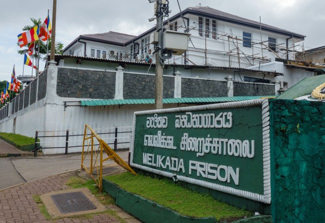 10/05/2025 Picture by Tim Clarke for MailOnline Welikada Prison in Colombo where British woman Charlotte May-Lee will be sent if convicted of drug smuggling. She was found to be in possession of over 40kg of Kush having travelled from Bangkok.