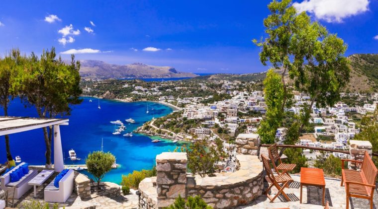 beautiful traditional Leros island in Dodecanese