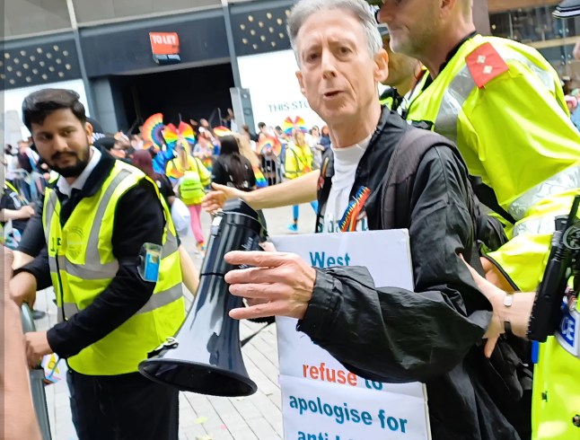 Peter Tatchell 'forcibly ejected by police' from Birmingham Pride