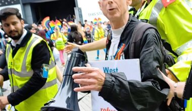 Peter Tatchell 'laughed at by police before being removed' from Birmingham Pride | News UK