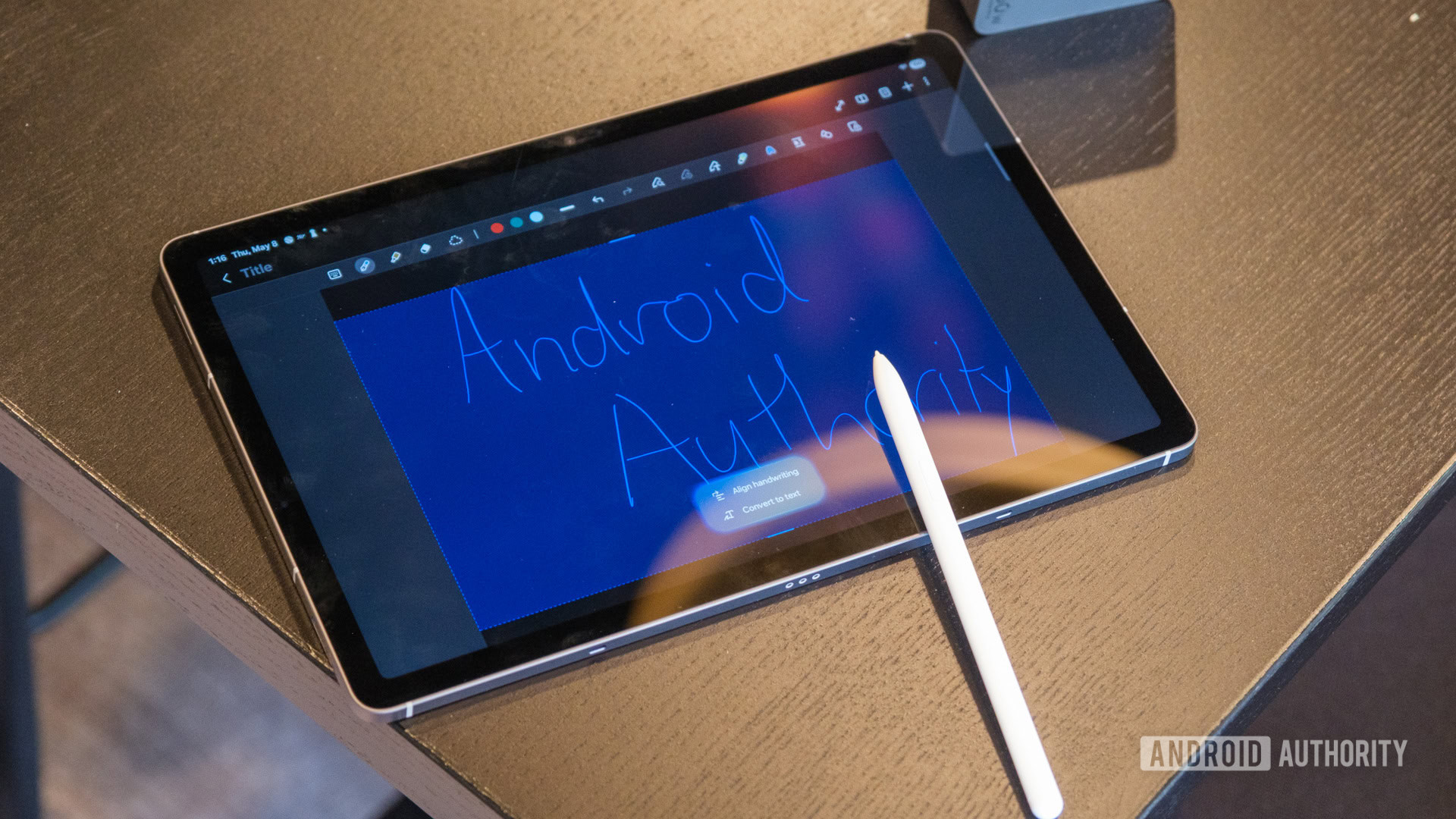 Samsung Galaxy Tab S10 FE Handwriting Assist