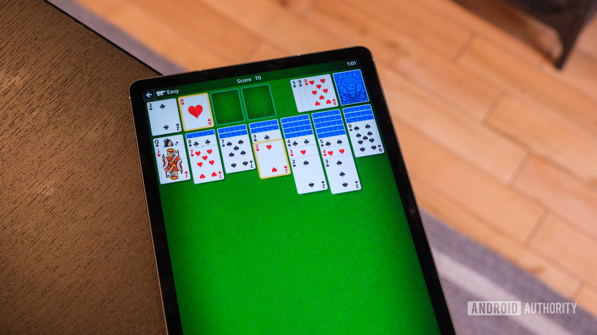 Samsung Galaxy Tab S10 FE solitaire