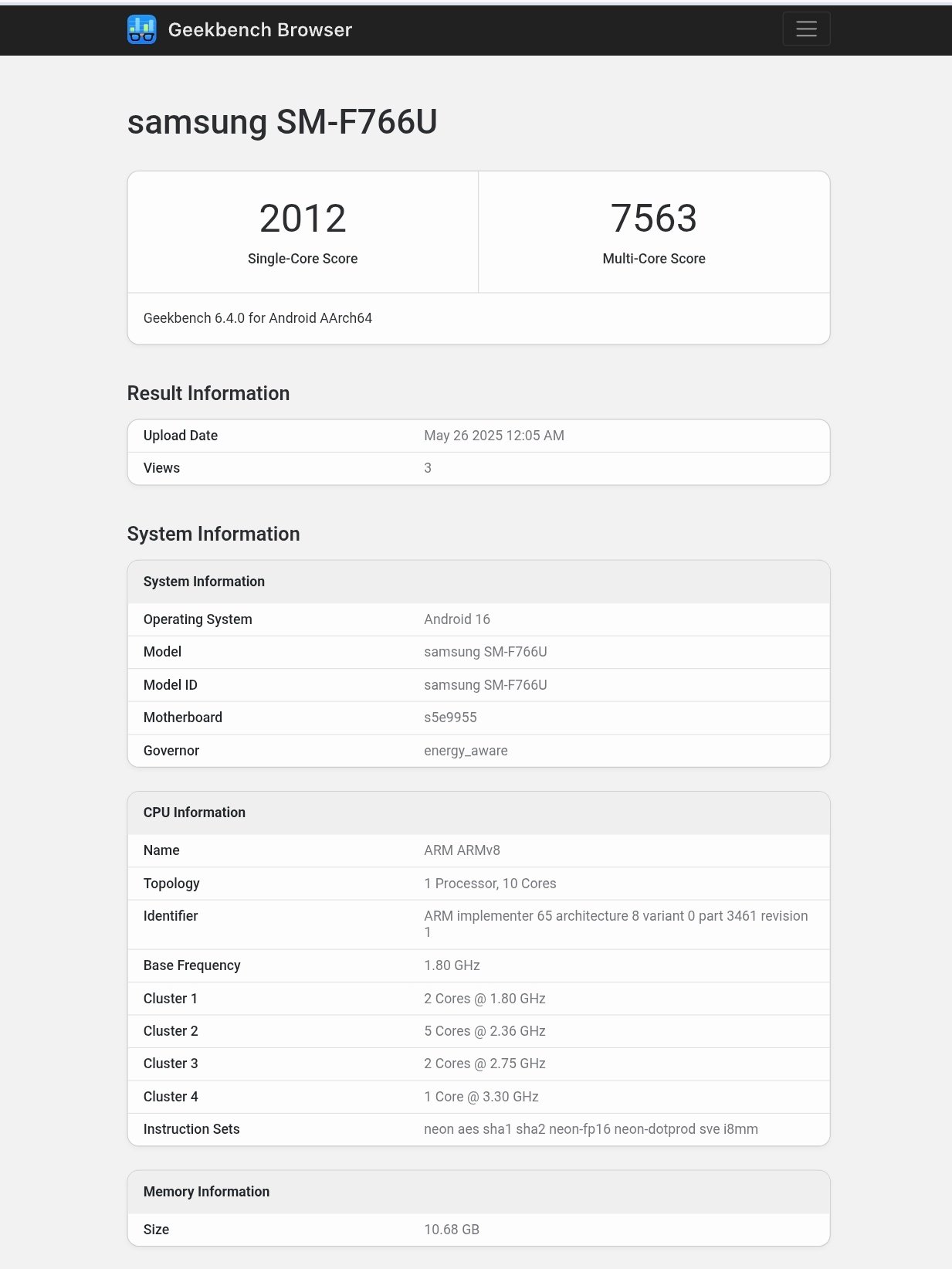 samsung galaxy z flip 7 usa variant exynos 2500 processor chip cpu performance