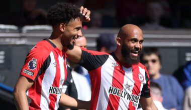 Brentford earn club-record fourth straight win to boost European bid