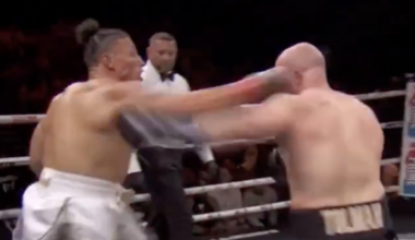 Chase DeMoor survives early knockdown, knocks out Tank Tolman at Misfits Boxing 21
