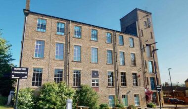 Apartments and restaurant plan at Farsley's historic Sunny Bank Mills