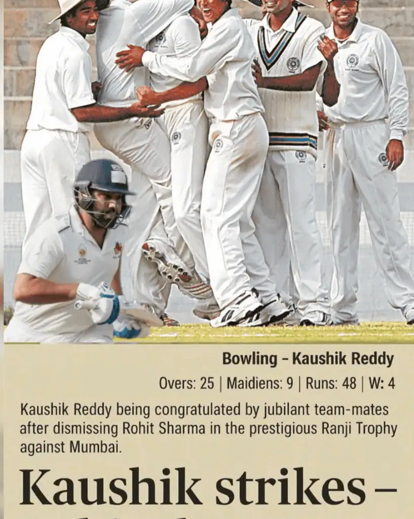 When BRS MLA Took Rohit Sharma's Wicket