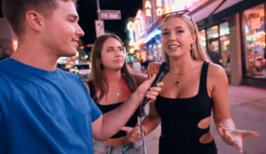 Google Veo 3 man-on-the-street video generation.