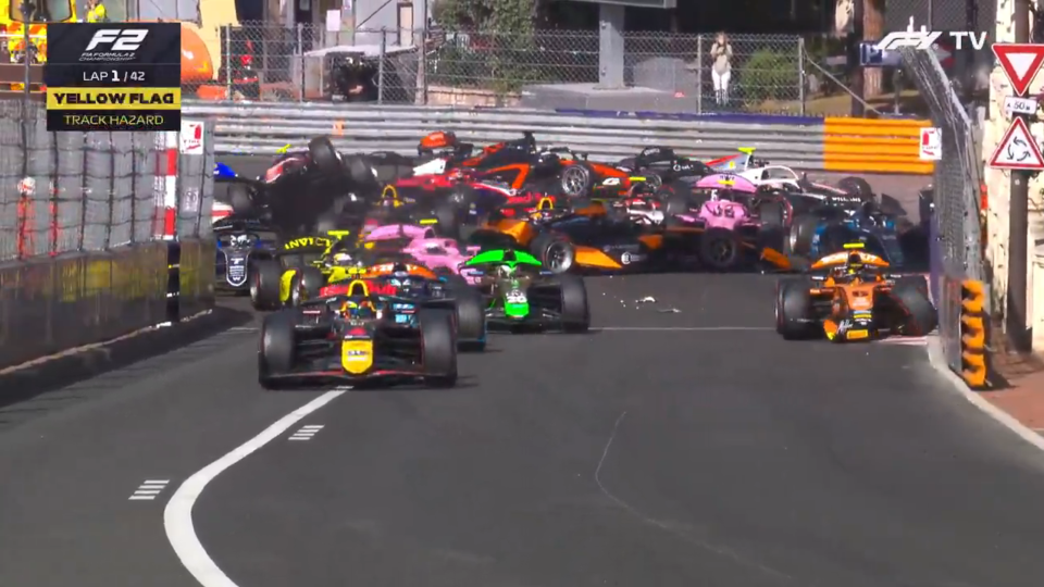 Crawford was lucky to avoid the chaos