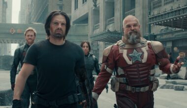 Sebastian Stan and David Harbour in Thunderbolts