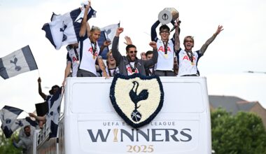 Spurs celebrate Europa League success