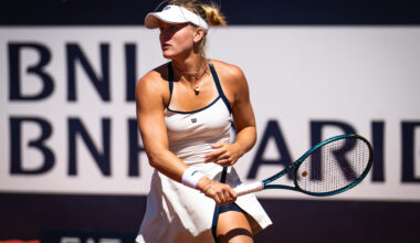 With new coach alongside, Stearns embraces red clay and upsets Keys in Rome