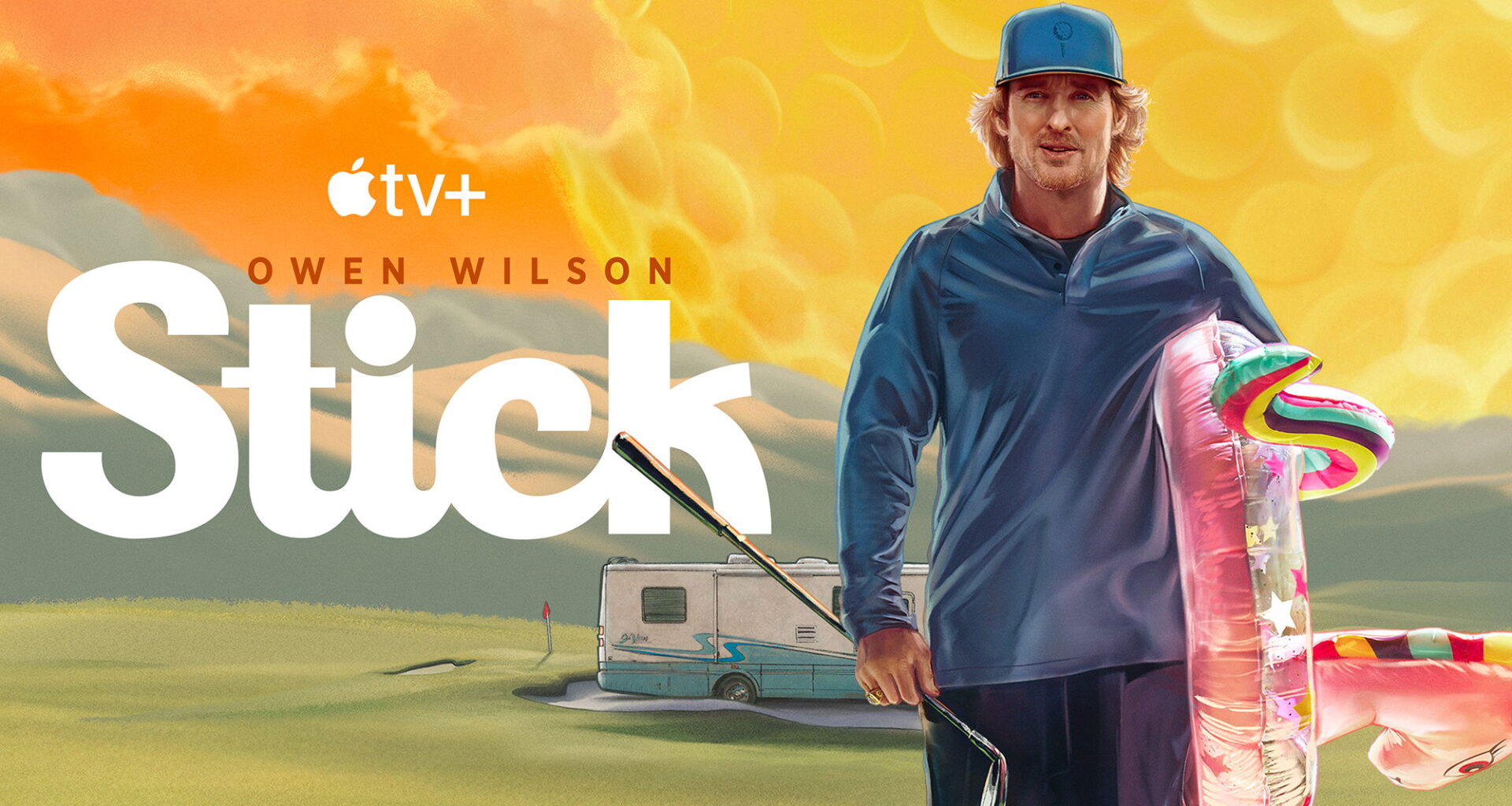 Owen Wilson is an Ex-Pro Golfer in 'Stick' Sports Comedy Series Trailer