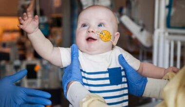 Personalized gene-editing treatment for an infant