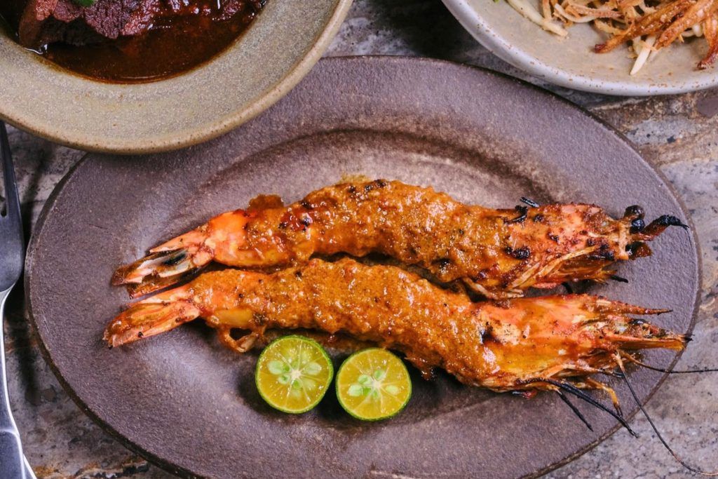 Kolae prawns with calamansi lime. Courtesy of Kolae