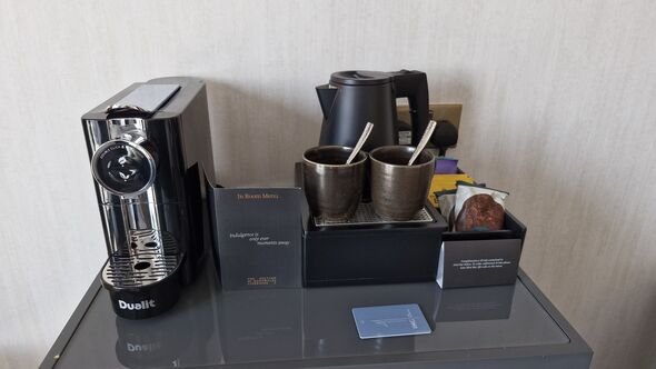 The Halyard's Skyline Suite coffee machine