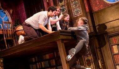 The Play That Goes Wrong Rehearsals credit Mark Senior