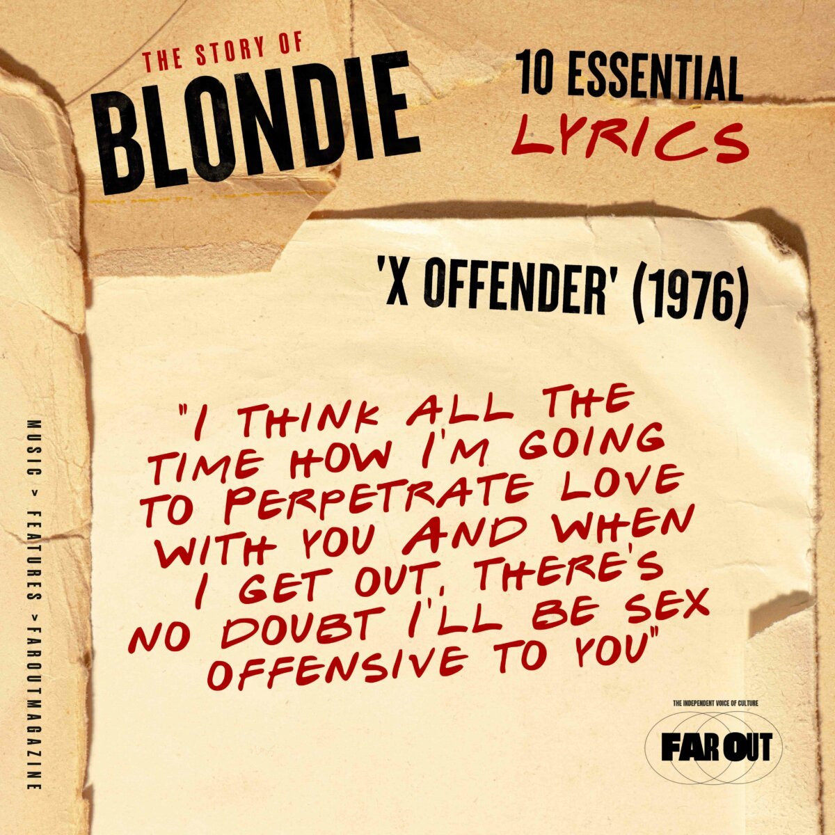 The story of Blondie in 10 essential lyrics