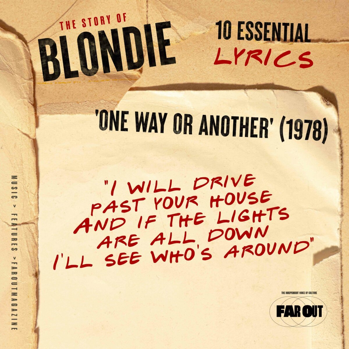 The story of Blondie in 10 essential lyrics