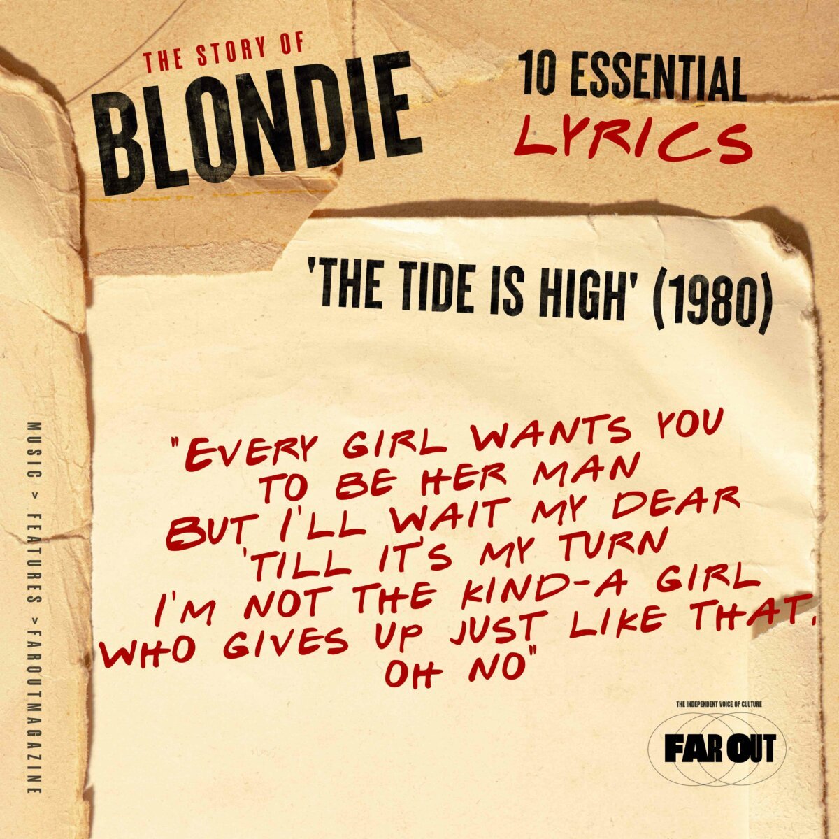 The story of Blondie in 10 essential lyrics