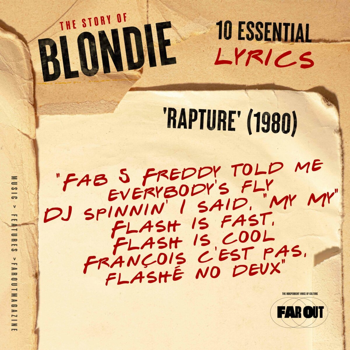 The story of Blondie in 10 essential lyrics