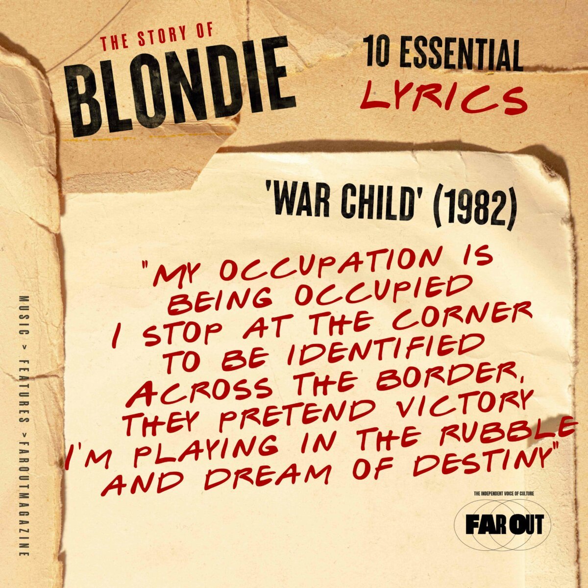 The story of Blondie in 10 essential lyrics