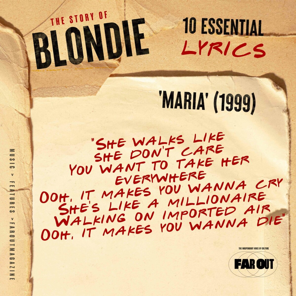 The story of Blondie in 10 essential lyrics