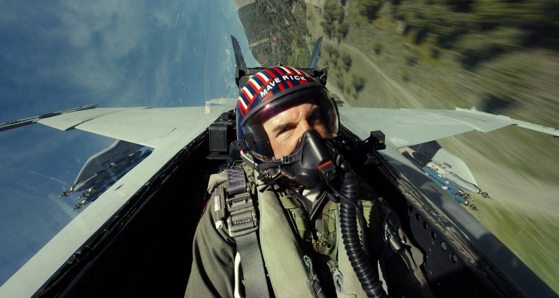 Tom Cruise in Top Gun Maverick