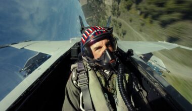 Tom Cruise in Top Gun Maverick