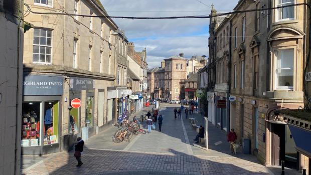 A general view of Inglis Street
