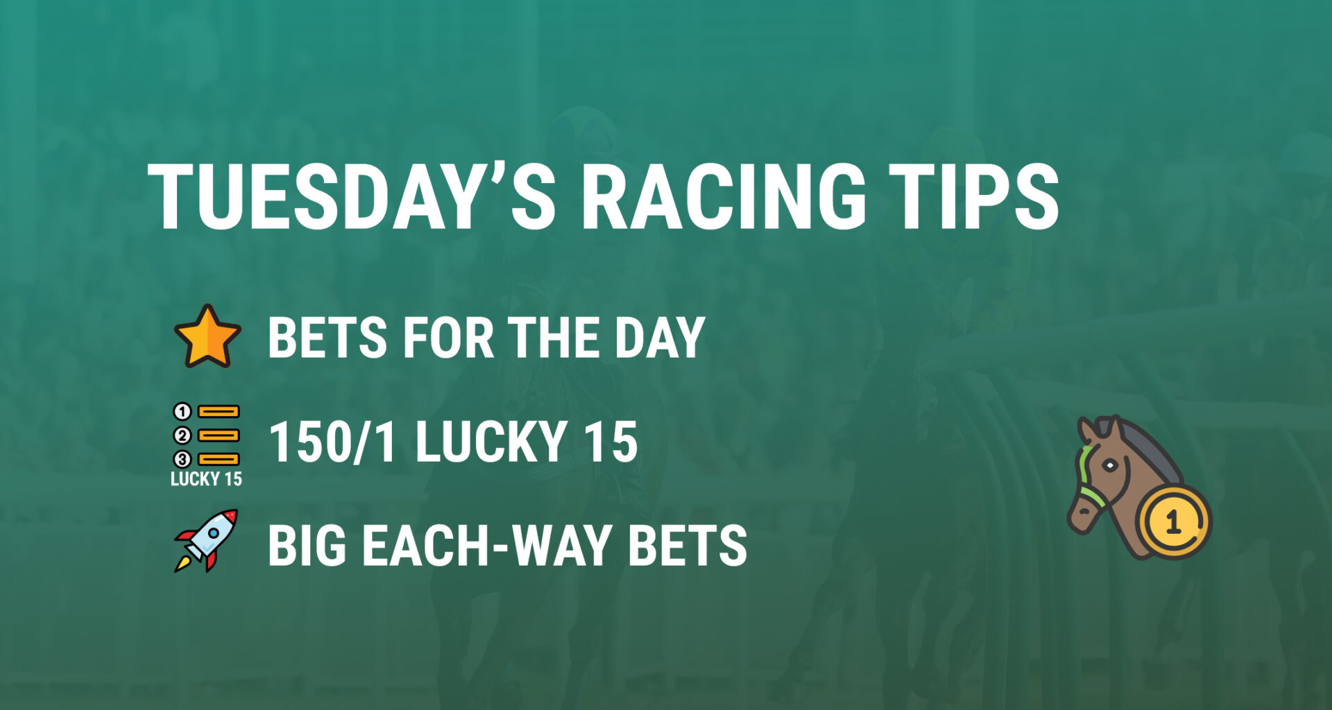 Tuesday's Horse Racing Tips | GetYourTipsOut