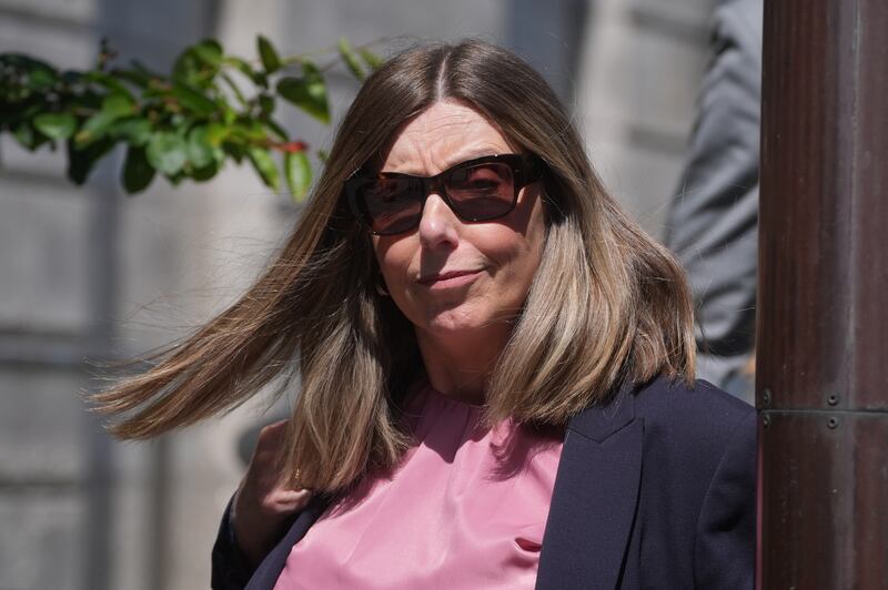 Spotlight editor Gwyneth Jones outside the High Court in Dublin