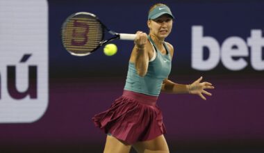 Anastasia Potapova ahead of WTA Madrid