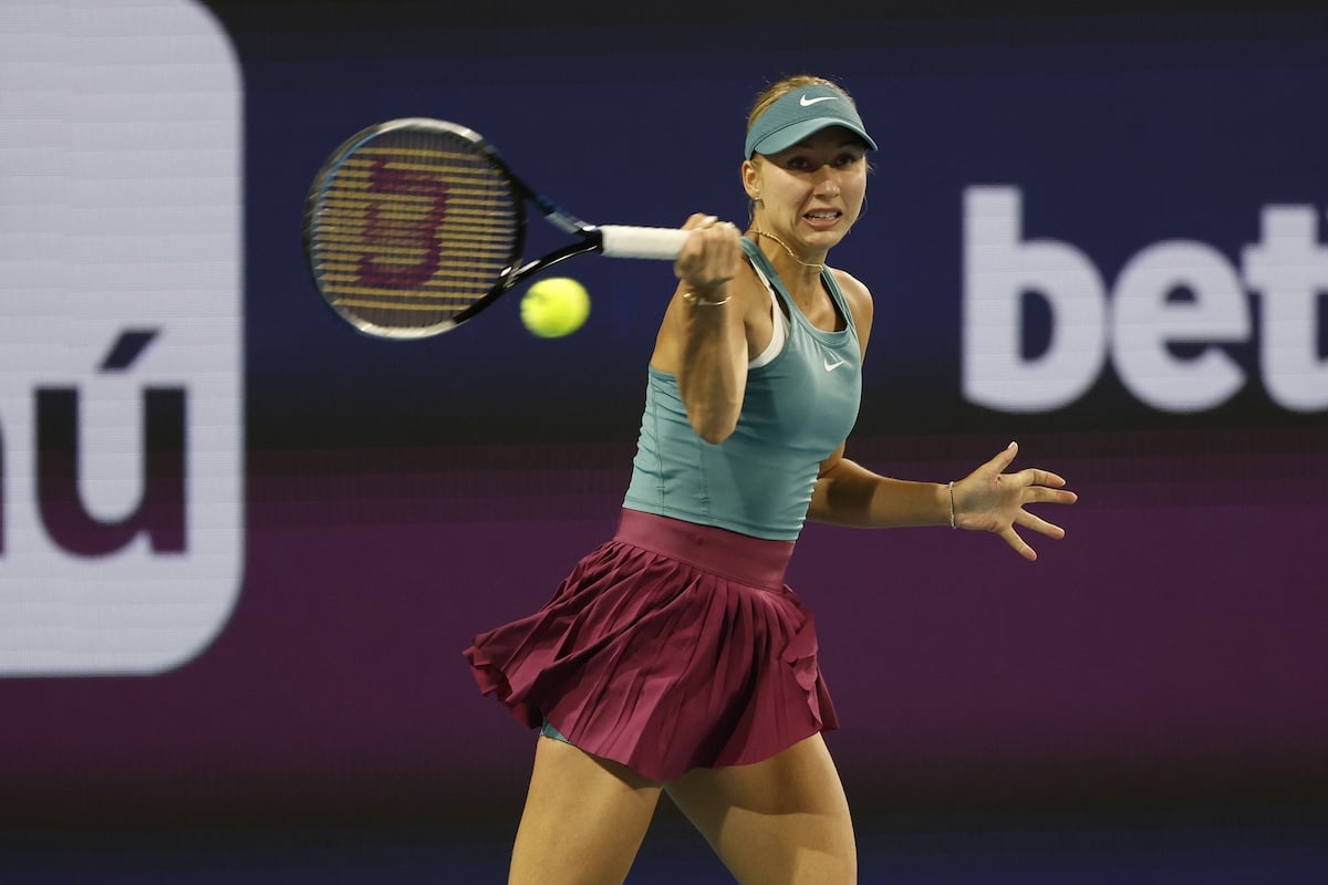 Anastasia Potapova ahead of WTA Madrid