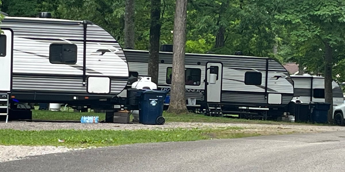 FEMA trailers arrive in London