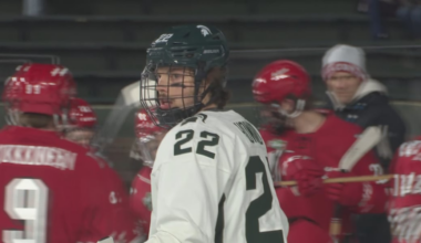 Michigan State’s Isaac Howard named USA Hockey’s college player of the year
