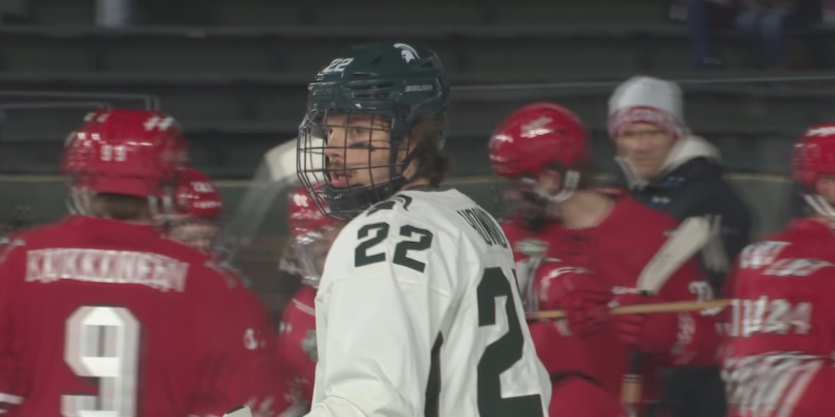 Michigan State’s Isaac Howard named USA Hockey’s college player of the year