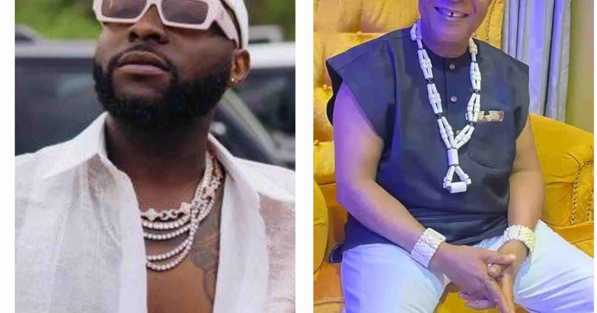 Davido hosts highlife legend Bright Chimezie in Lagos