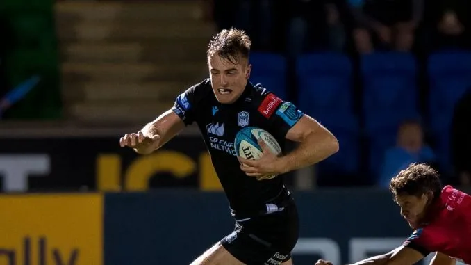 Stafford McDowall is covering back-row from the bench for Glasgow Warriors against Leinster on Saturday night. Image: © Craig Watson - www.craigwatson.co.uk