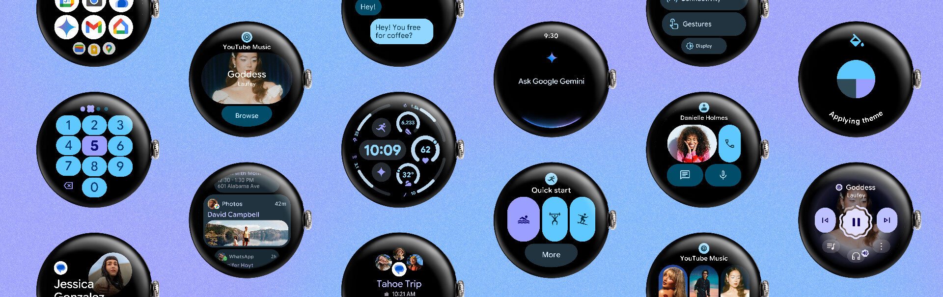 Wear OS 6 developer preview hero image