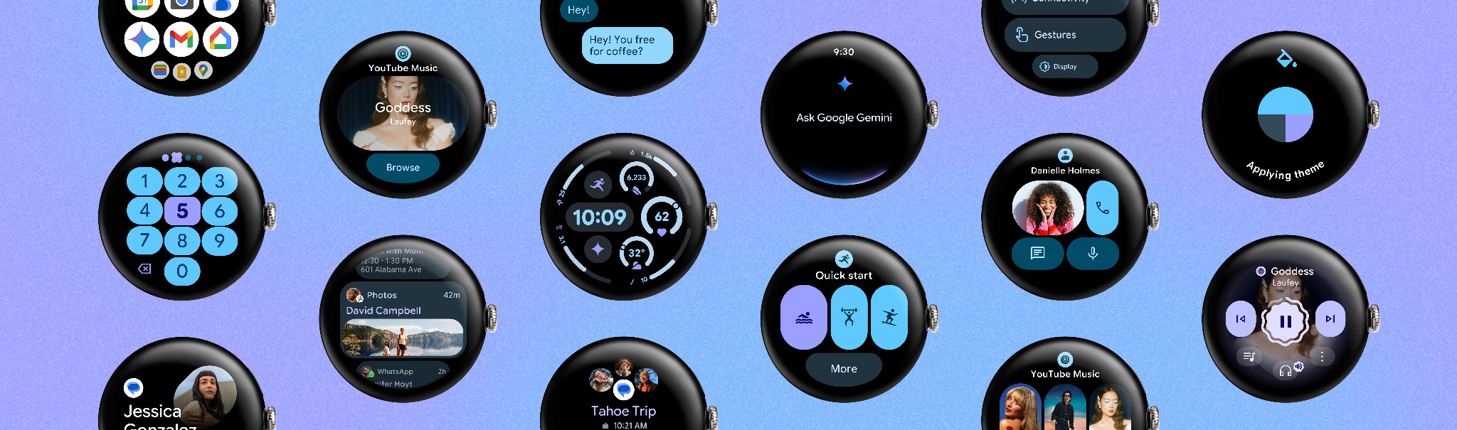 Wear OS 6 developer preview hero image