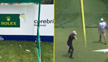 ‘Scared me to death’ - Major winner throws tantrum at PGA Championship and nearly hits marshal with broken club