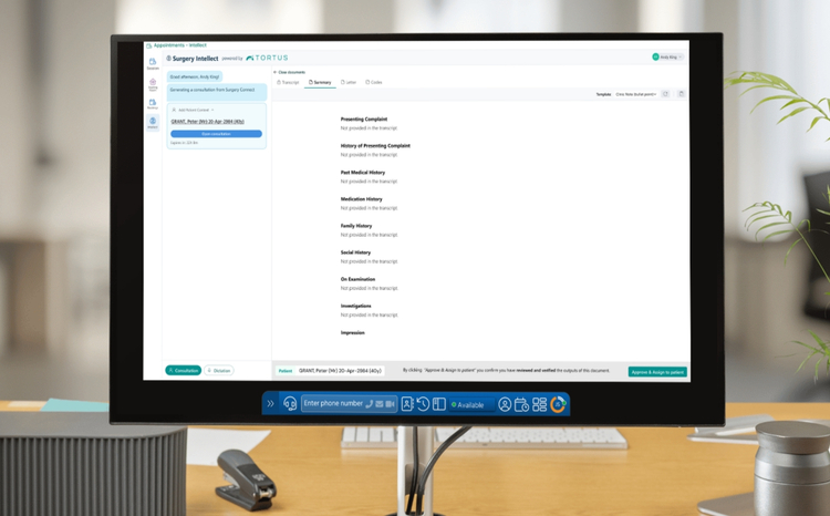 TORTUS and X-on Health expand AI assistant across primary care