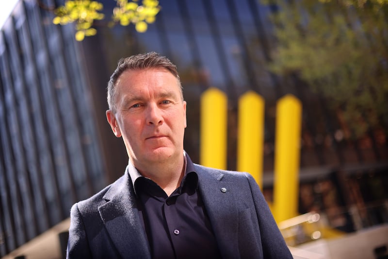 Oisín McConville, the former Armagh GAA footballer and current Wicklow manager, who went public about his own gambling addiction and now helps others. Photograph: Dara Mac Dónaill