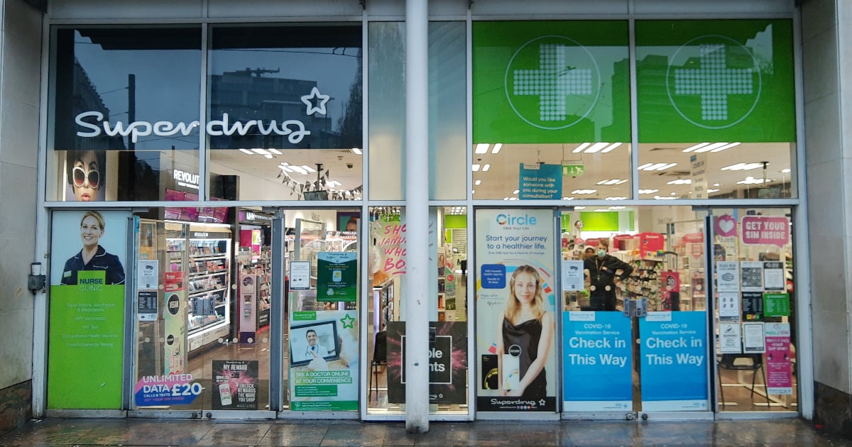 Superdrug pharmacy taken over by Jhoots