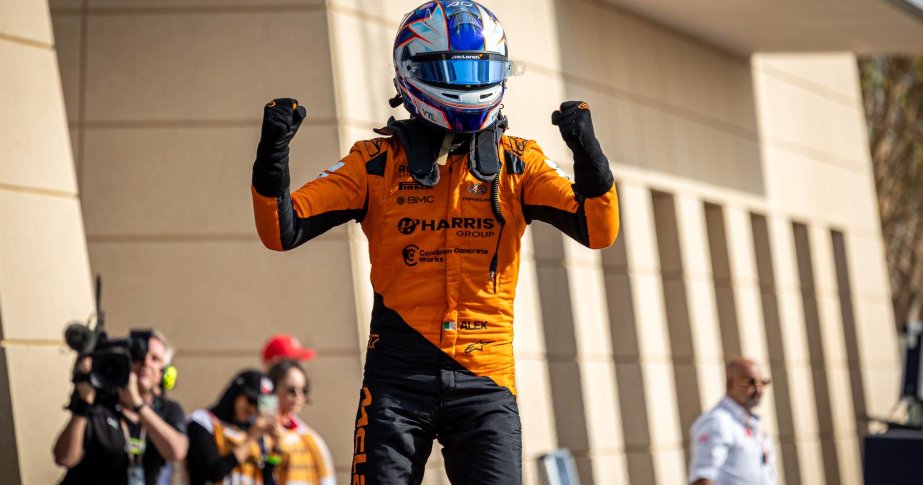 McLaren hands rookie sensation first F1 test