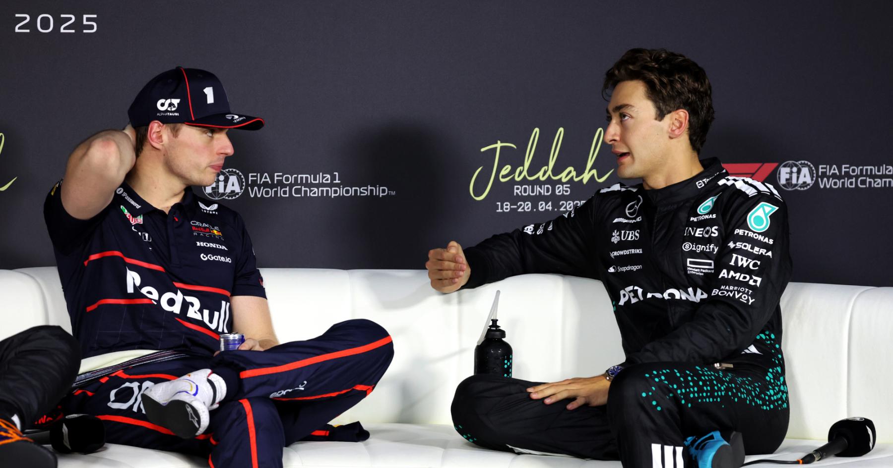 George Russell defended over 'arrogant' accusations in Max Verstappen desire